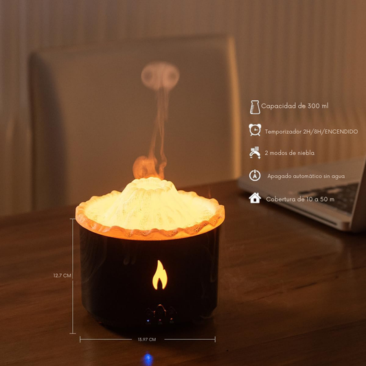Volcán  relajante humidificador