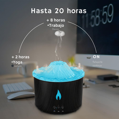 Volcán  relajante humidificador