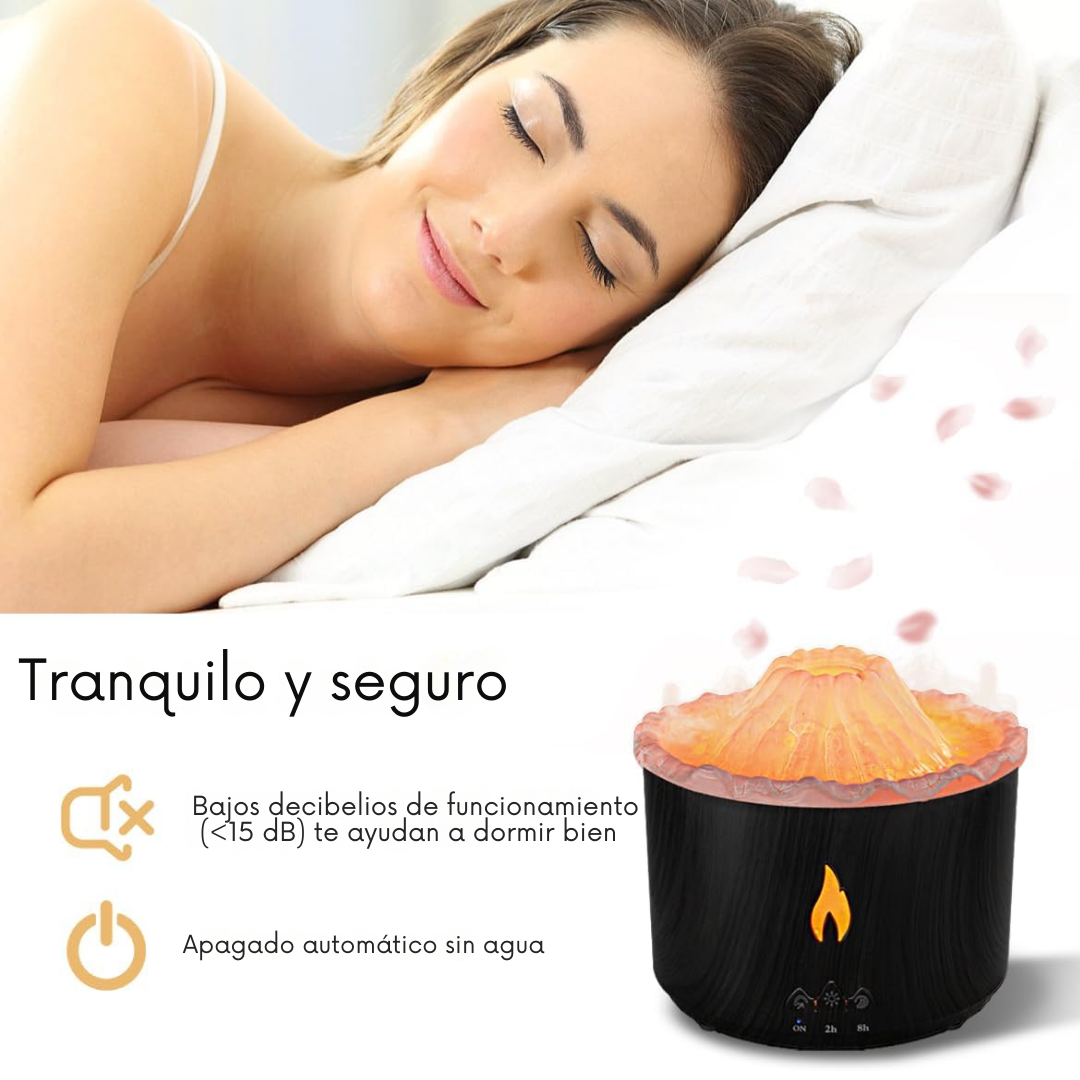 Volcán  relajante humidificador