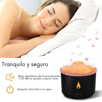 Volcán  relajante humidificador