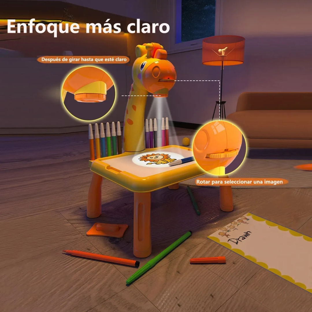 Mesa proyector didactico